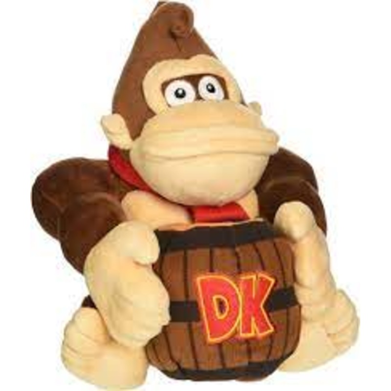 Barrel Donkey Kong 8 Inch Plush