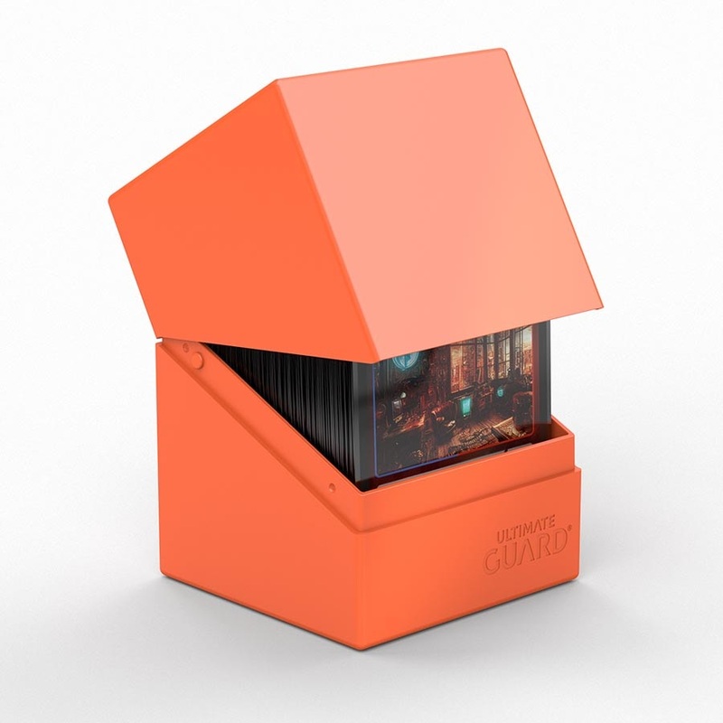 Boulder 100+ Deck Box: Neon Orange