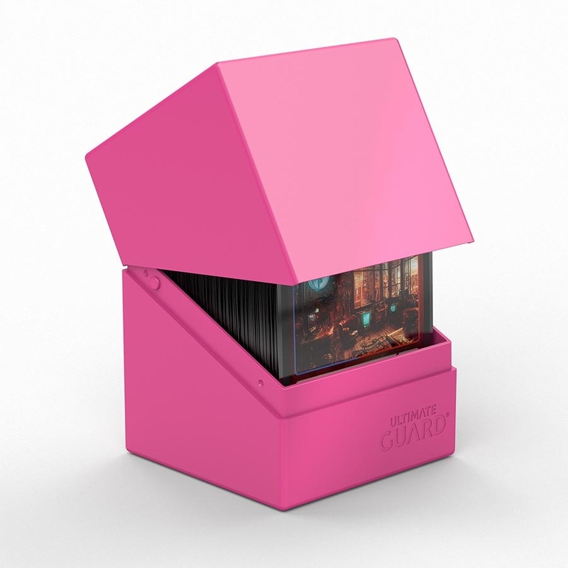 Boulder 100+ Deck Box: Neon Pink