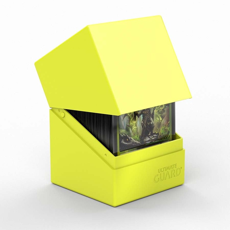 Boulder 100+ Deck Box: Neon Yellow