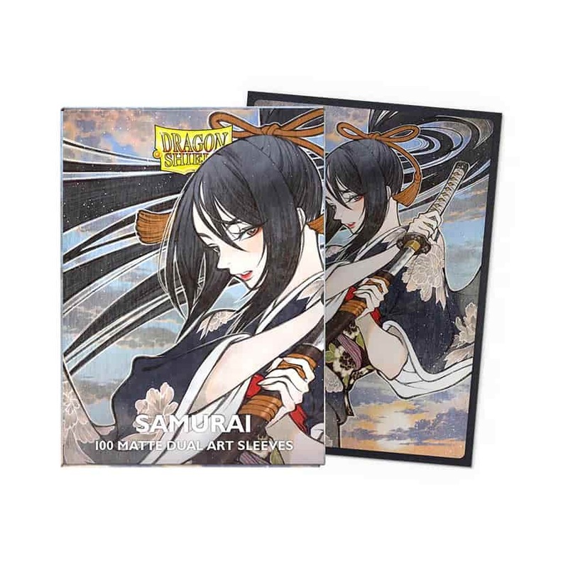 Dragon Shield: Brushed Art Sleeves - Samurai (100)