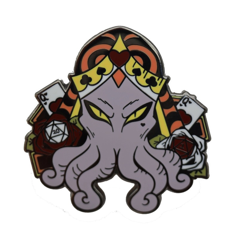 Enamel Pin: Queen of Hearts