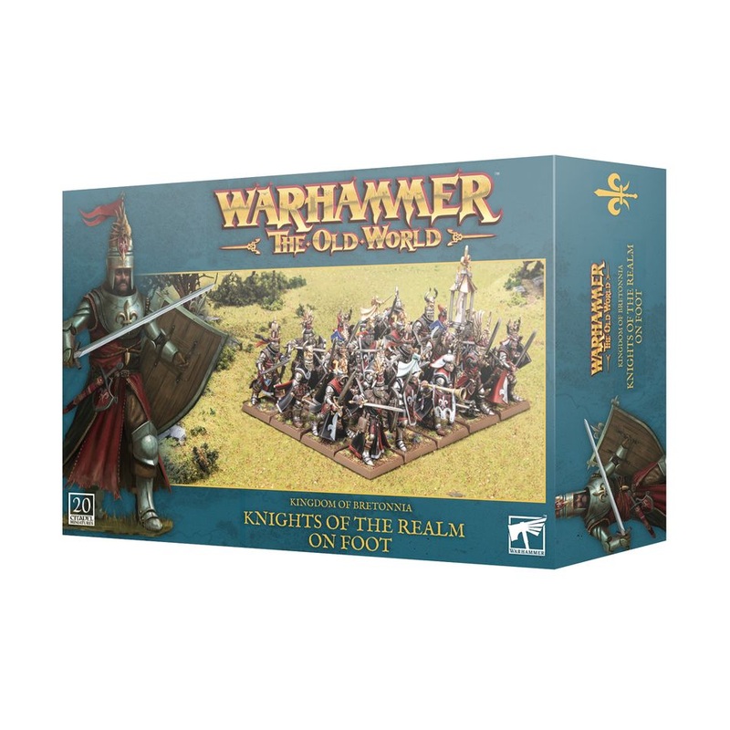 Old World: Kingdom of Bretonnia - Knights of the Realm on Foot