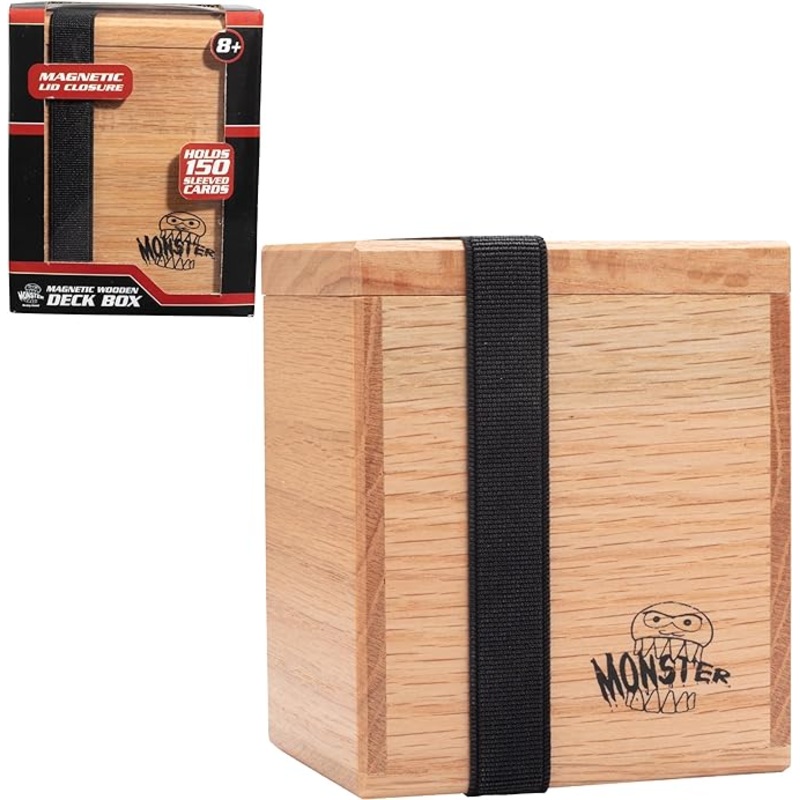 Wooden Single Deck Box: Red Oak
