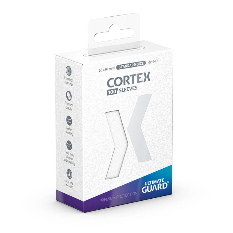 Cortex Sleeves: Standard Size Matte - White (100)
