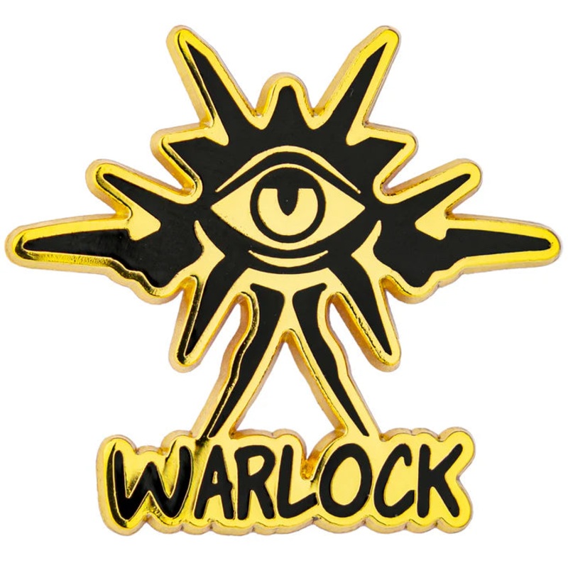 Enamel Fine Art Pin - Warlock