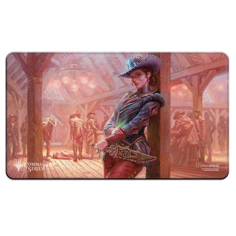 Outlaws of Thunder Junction Stitched Playmat: Marchesa