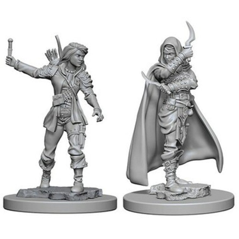 Pathfinder Mini: Female Human Rogue