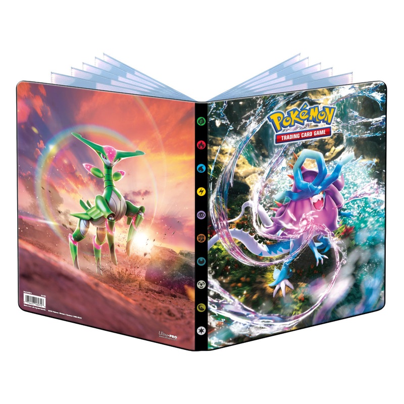 Pokmon Binder: Walking Wake/Iron Leaves (9-Pocket)