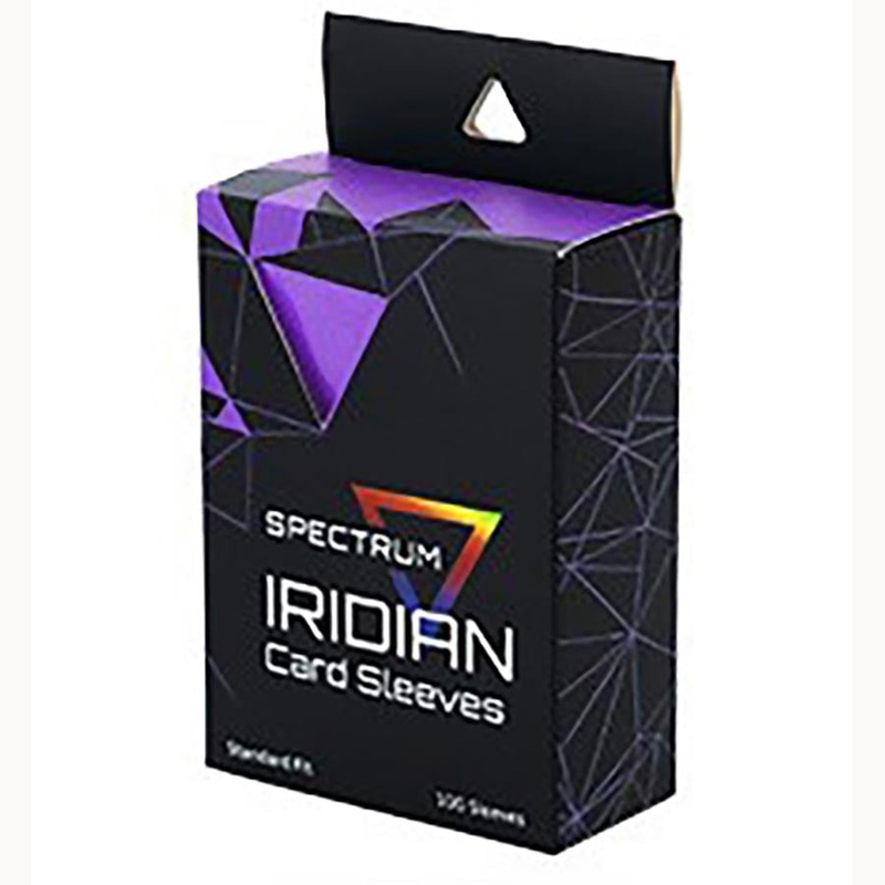 Spectrum: Iridian Card Sleeves - Mulberry (100ct)