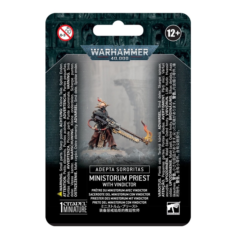 Adepta Sororitas: Ministorium Priest with Vindicator