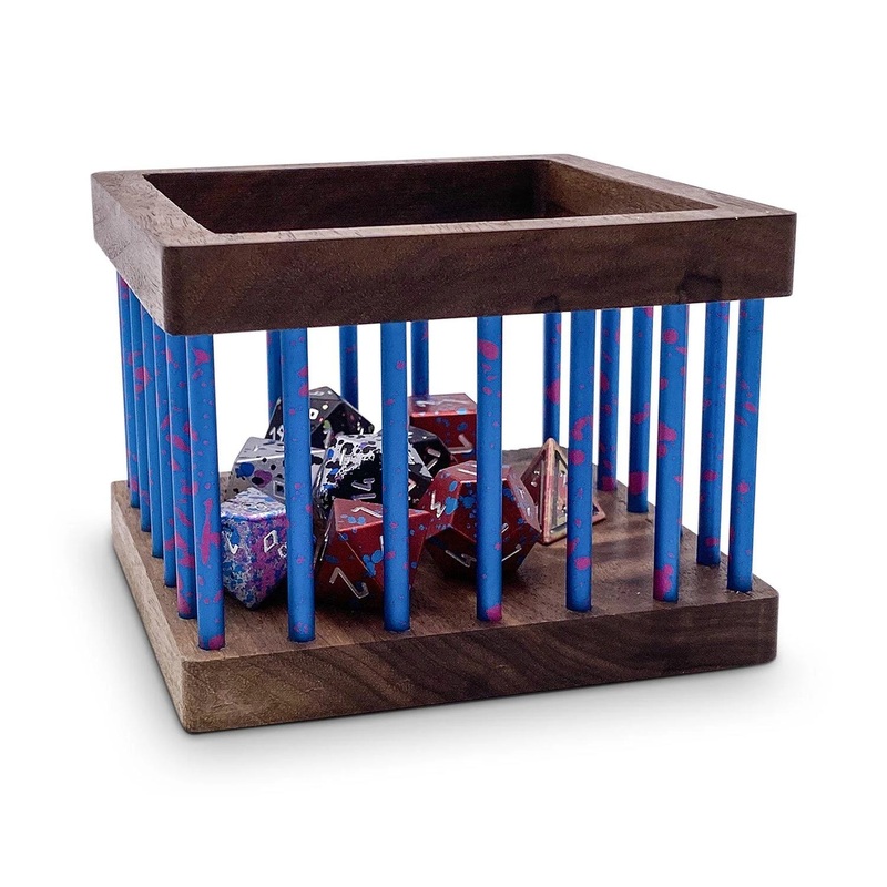 Dice Jail: Walnut