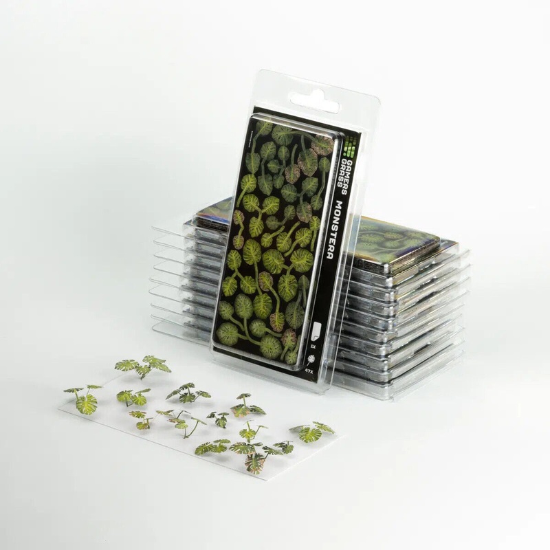 Static Tuft Laser Plants: Monstera