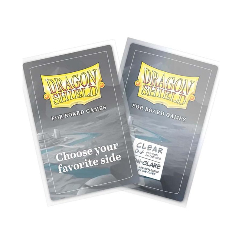 Board Game Sleeves: Clear - Extra Large 65 X 100mm (100)