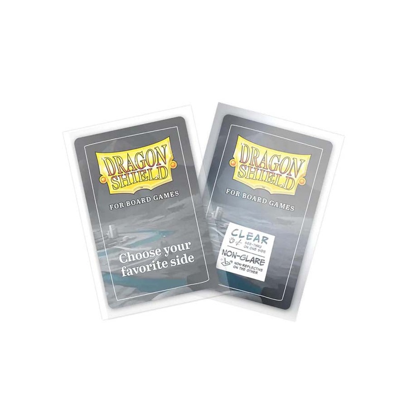 Board Game Sleeves: Clear - Mini American 41 X 63mm (100)