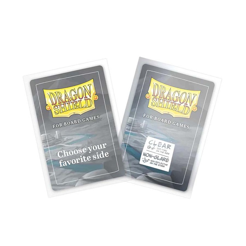 Board Game Sleeves: Clear - Mini European 45 X 68mm (100)