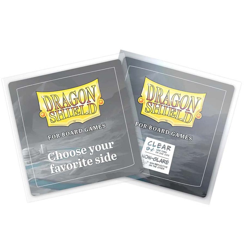 Board Game Sleeves: Clear - Square 70mm x 70mm (100)