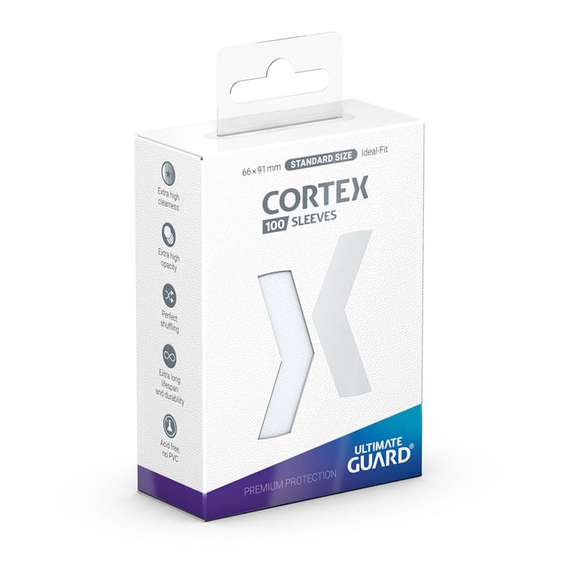 Cortex Sleeves: Standard Size Matte - Transparent (100)