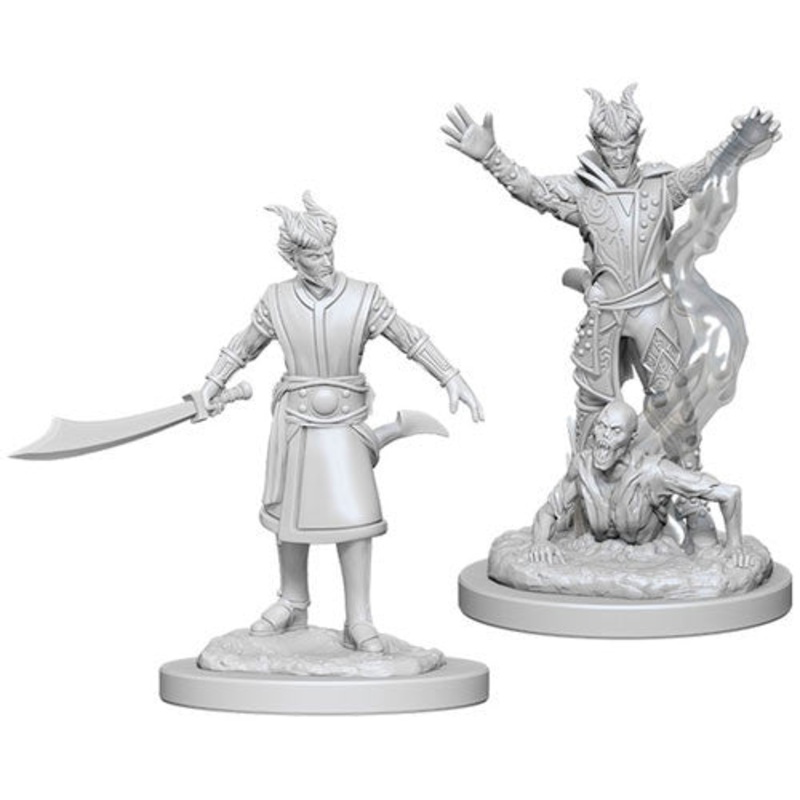D&D Mini (W06): Male Tiefling Warlock