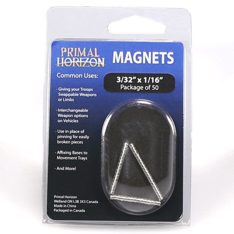Magnets: 3/32 x 1/16 (50)