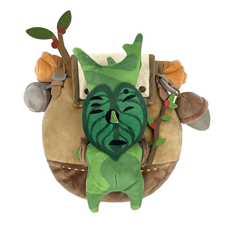 Nintendo Plush: 7 Brown Backpack Korok