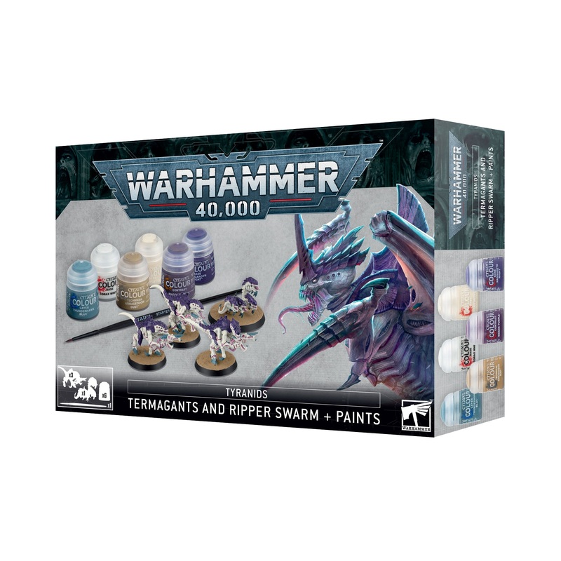 Termagants & Ripper Swarm + Paints Set