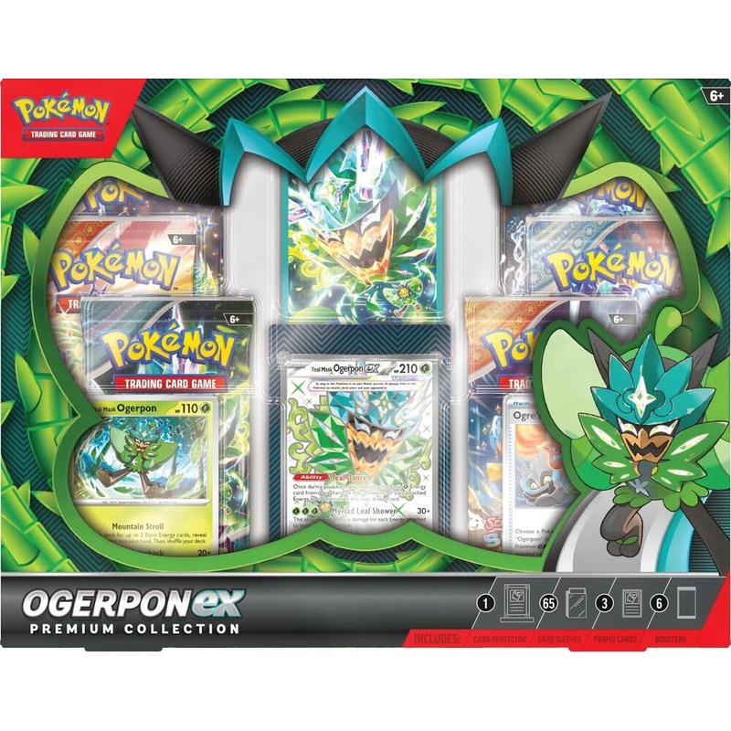 Pokemon: Ogerpon Ex Premium Collection