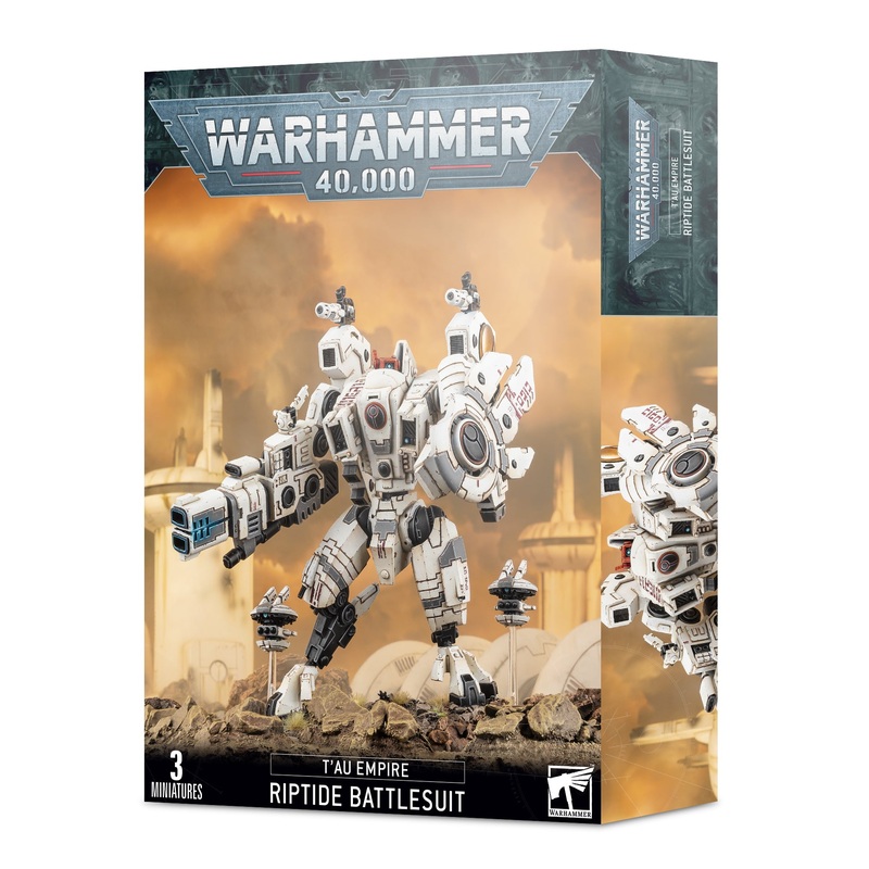 T'au Empire: XV104 Riptide Battlesuit