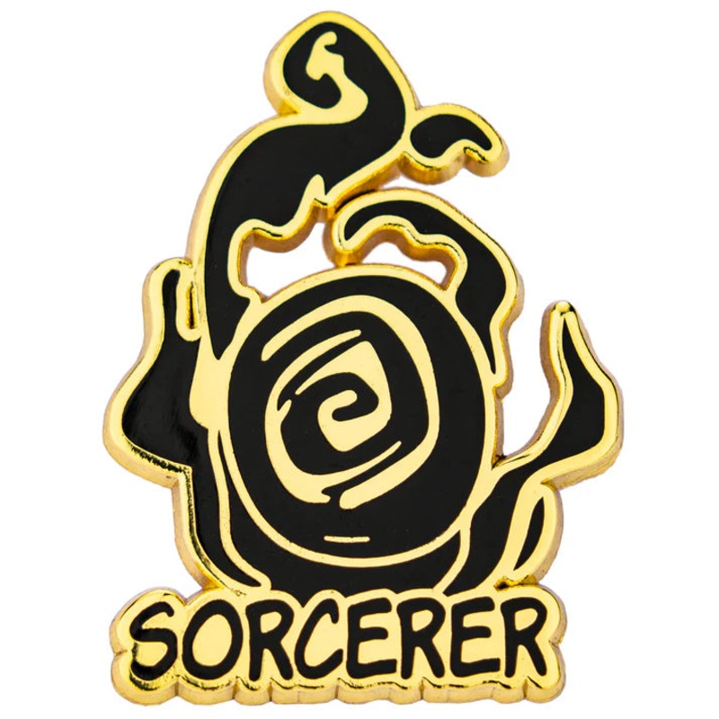 Enamel Fine Art Pin - Sorcerer