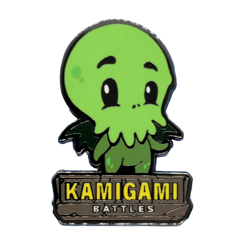Enamel Pin: Kamigami Chibi Cthulhu
