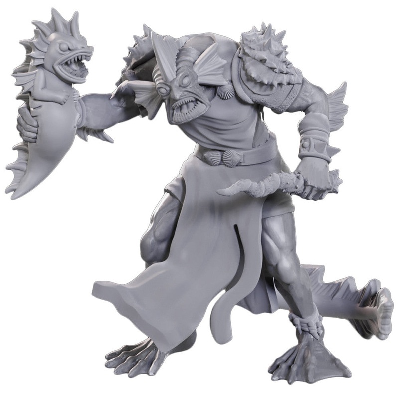 D&D Mini (W24): Sahuagin Priestess