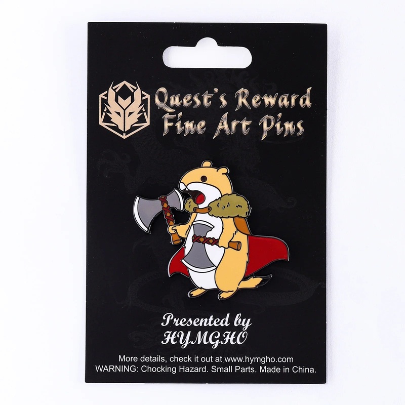 Enamel Pin: Prairie Dog Barbarian