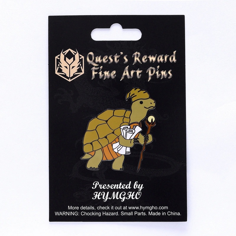 Enamel Pin: Turtle Cleric