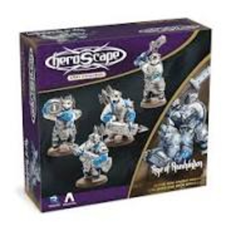 Heroscape: Rising Tide - Knight Primus Adelbern and Ordo Borealis