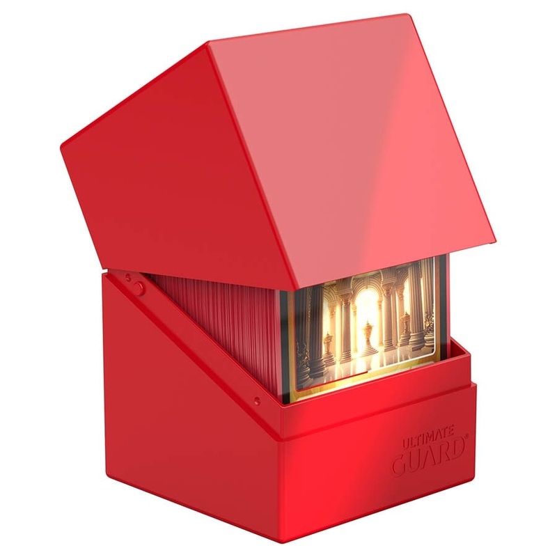 Boulder 100+ Deck Box: Solid Red