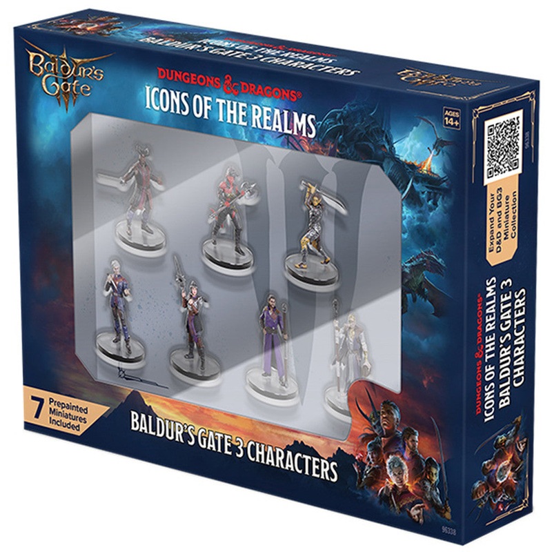 D&D: Icons of the Realms - Baldur's Gate 3 Character Boxed Set