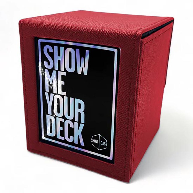 Showcase 100+ Deck Box: Red