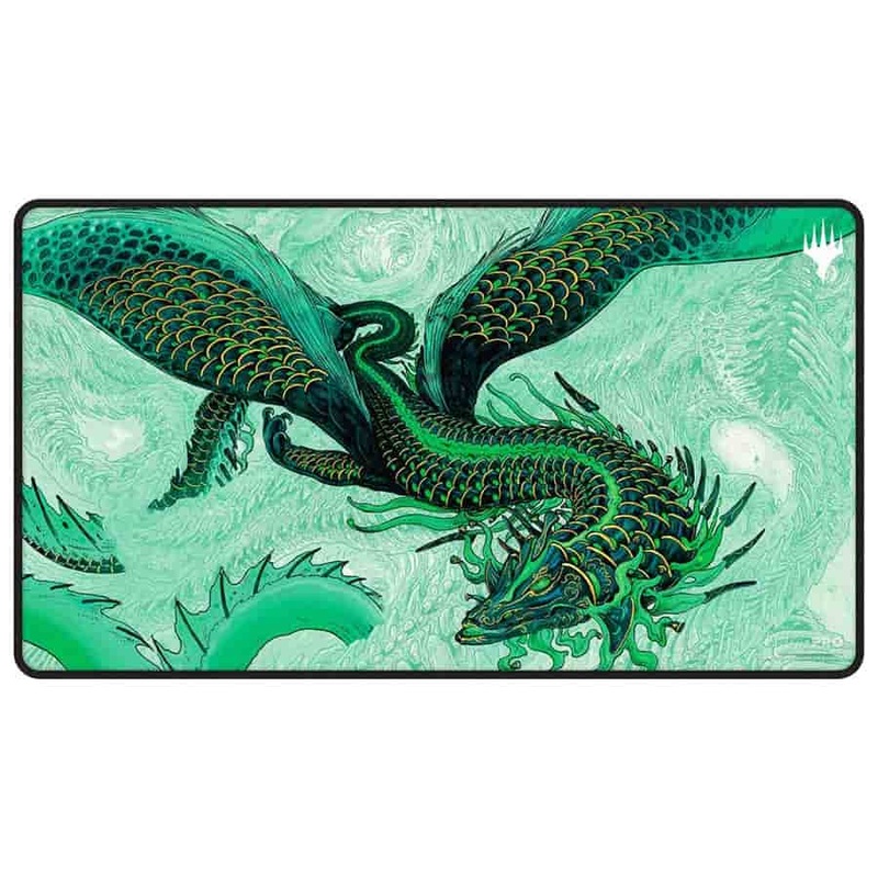 Tarkir: Dragonstorm Playmat - Teval, Arbiter of Virtue