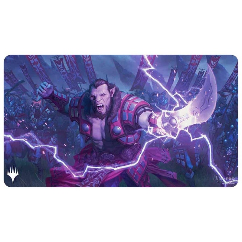 Tarkir: Dragonstorm Playmat - Zurgo Stormrender