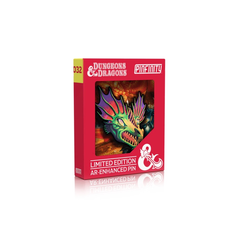 D&D AR Pin: Classic Dragon