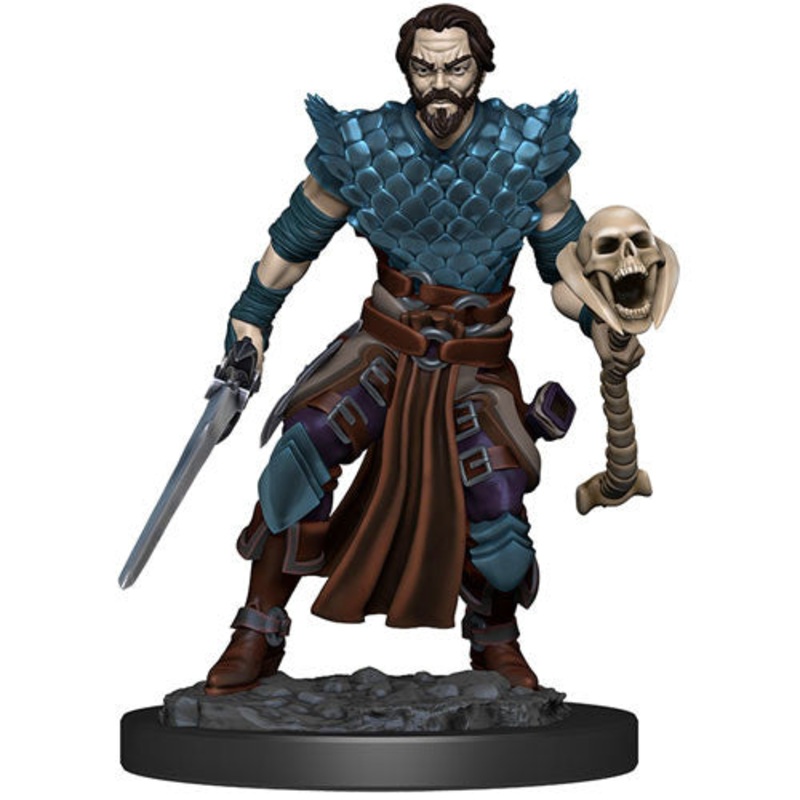 D&D Mini: Human Male Warlock