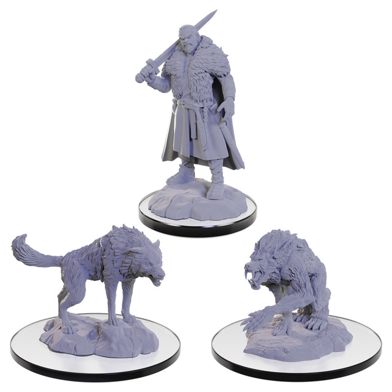 D&D Mini (W22): Loup Garou