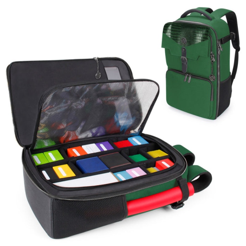 Enhance: Card Storage Backpack Green