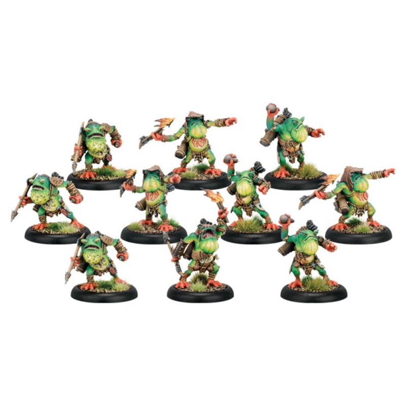 Hordes: Minion - Croak Raiders Unit
