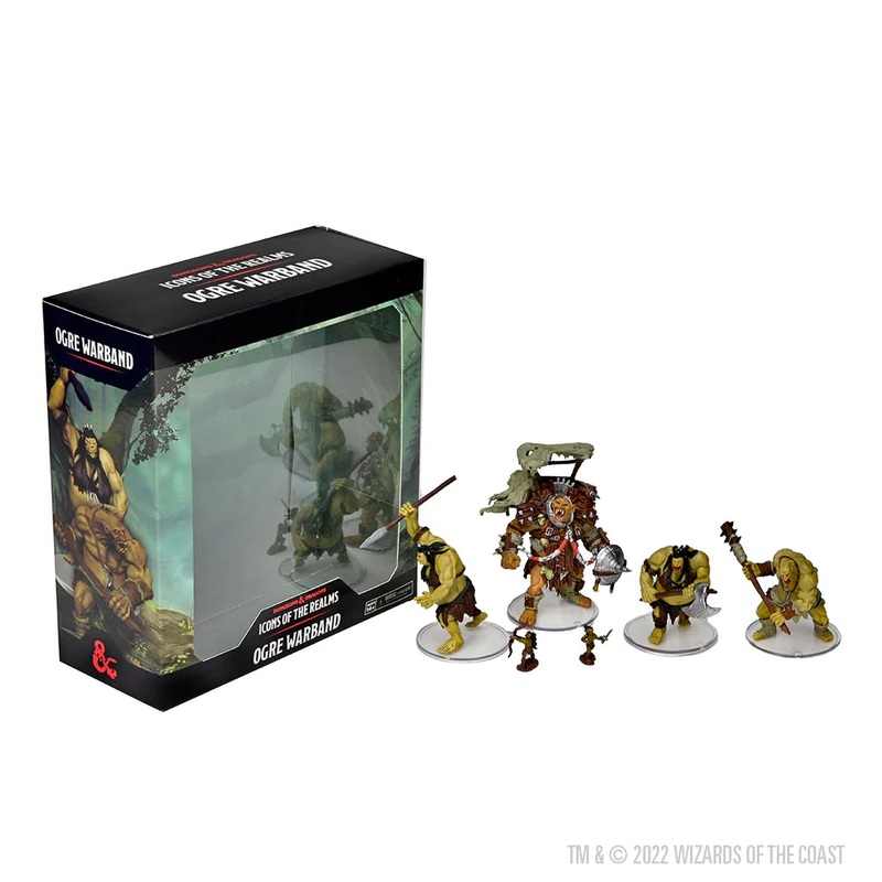Icons of the Realms Miniatures: Ogre Warband