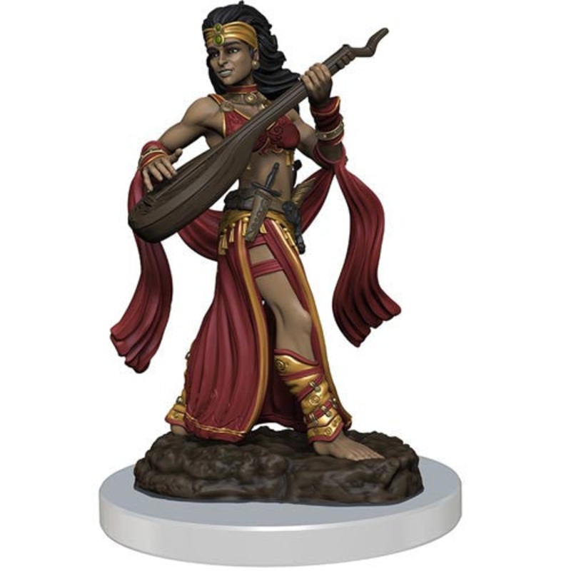 Pathfinder Painted Mini (W3): Female Human Bard