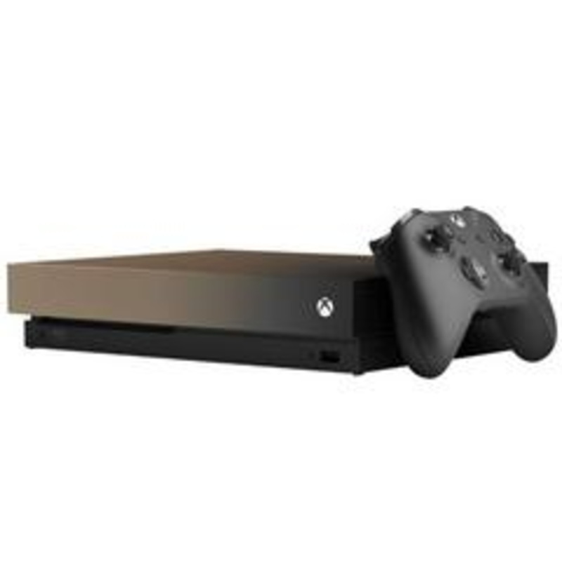 Xbox One X: Gold Rush Edition