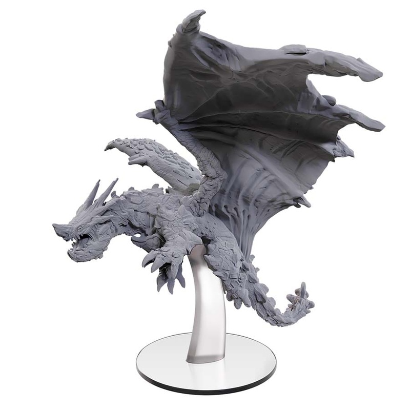 Adult Adamantine Dragon Mini (Unpainted)