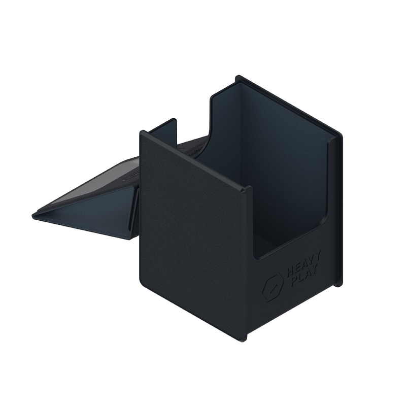 Heavy Play: Deck Box - Warlock Black (100+)