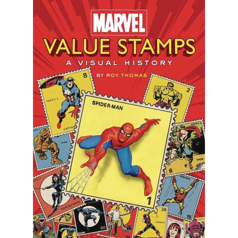 Marvel Value Stamps Visual History Hardcover